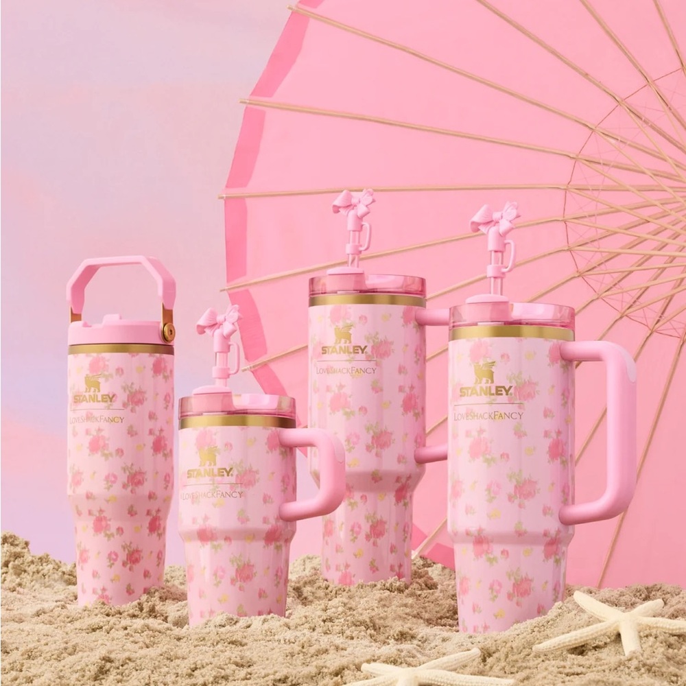 LoveShackFancy x Stanley The Quencher H2.O FlowState Tumbler